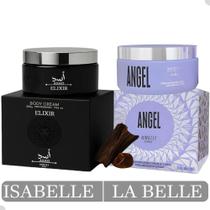 Kit Creme Hidratante Corporal Pote Angel E Asad Elixir isabelle la belle 200g Kit Creme Hidratante Corporal Pote Angel E Asad Elixir isabelle la belle 200g