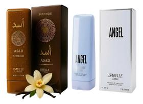 Kit Creme Hidratante e Firmador Isabelle la Belle - Angel + Asad Bourbon c/ 2 Unidades Kit Creme Hidratante e Firmador Isabelle la Belle - Angel + Asad Bourbon c/ 2 Unidades