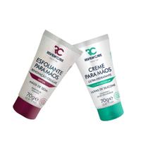 Kit Creme Hidratante Esfoliante para as Mãos de Seda Detox + Creme Hidratante Luva De Silicone 70g Review Care Kit Creme Hidratante Esfoliante para as Mãos de Seda Detox + Creme Hidratante Luva De Silicone 70g Review Care