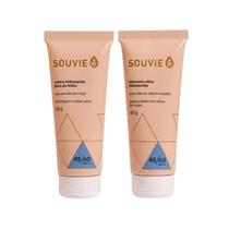 Kit Creme Hidratante Mãos + Bálsamo Ultra Hidratante 45+ Souvie Kit Creme Hidratante Mãos + Bálsamo Ultra Hidratante 45+ Souvie