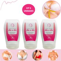 Kit Creme Levanta Seios Flácidos Moles Caídos Rejuvenescedor 3 unidades