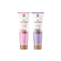 Kit Creme Mãos Luvas de Silicone 60g- Agradal