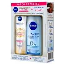 Kit Creme Nivea Cellular 630º Antispot Antiolheiras 15ml e Água Micelar Nivea MicellAir 7 em 1 200ml