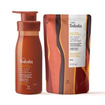 Kit Creme Nutrição Tododia Jambo Rosa e Flor de Caju + Refil - 2 un de 400 ml - Natura