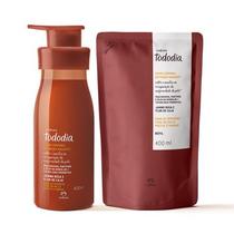 Kit Creme Nutritivo Tododia Jambo Rosa Flor de Caju Kit Creme Nutritivo Tododia Jambo Rosa Flor de Caju