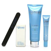 Kit creme óleo e lixas de unha Premier Dead Sea original novo importado - Premier Luxury