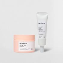 Kit Creme para Área Dos Olhos com Niacinamida + Gel Hidratante Facial com Extrato de Pérola (2 Produtos) Kit Creme para Área Dos Olhos com Niacinamida + Gel Hidratante Facial com Extrato de Pérola (2 Produtos)