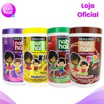 Kit Creme para pentear Uva + Maracujá + Melancia + Chocolate Natuhair 1KG Kit Creme para pentear Uva + Maracujá + Melancia + Chocolate Natuhair 1KG