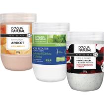 Kit creme pimenta negra + esfoliante media + gel redutor