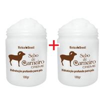 Kit Creme Sebo de Carneiro Hidratação Profunda Para Pés - Lucy's