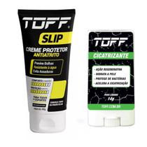 Kit Creme Slip AntiAtrito Toff + Pomada Cicatrizante Calos
