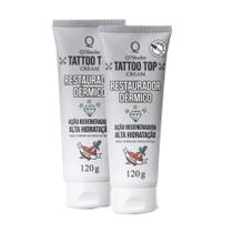 Kit Creme Tatuagem Tattoo Top Cream Compre 2 Leve 3 - 360G