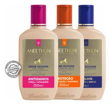 Kit Cremes De Silicone Aneethun 3 Unidades De 250g Cada