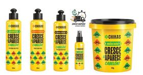 Kit Cresce & Aparece Acelera o Crescimento Do Cabelo Chikas - Bio Extratus