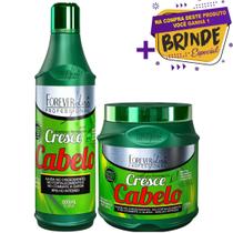 Kit Cresce Cabelo Forever Liss Shampoo + Máscara 1Kg Original!
