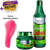 Kit Cresce Cabelo Forever Liss Shampoo + Máscara 250g Original!