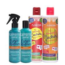Kit Cresce Madeixas 200ml + Kit Fórmula dos Cachos 500ml