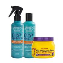 Kit Cresce Madeixas + Cronograma Hidratação