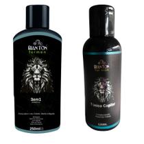 Kit Crescimento Shampoo 3 in 1 & Tônico Capilar - Bianton For Men Kit Crescimento Shampoo 3 in 1 & Tônico Capilar - Bianton For Men