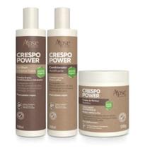 Kit Crespo Co Wash, Condicionador e Creme de Pentear Apse - Apse Cosmetics