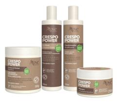 Kit Crespo Co Wash, Condicionador, Máscara e Creme Apse - Apse Cosmetics