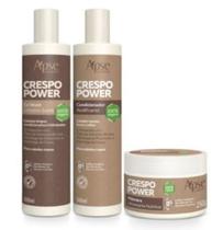 Kit Crespo Power Co Wash, Condicionador e Máscara Apse Vegano
