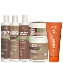 Kit Crespo Power Completo com Co Wash mais Leave in Amazonico