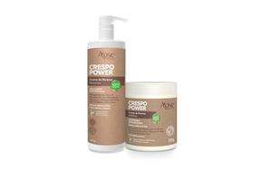 Kit Crespo Power Crm D Pentear 500g E Crm D Pentear 1l - Apse