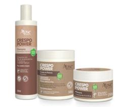 Kit Crespo Shampoo, Máscara e Creme de Pentear Apse