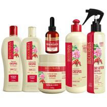Kit Crespos Bio Extratus Rosa Mosqueta Completo 6 Itens Kit Crespos Bio Extratus Rosa Mosqueta Completo 6 Itens