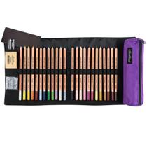 Kit Cretacolor Pencil Wrap Fine Art Pastel Lilás c/ 29