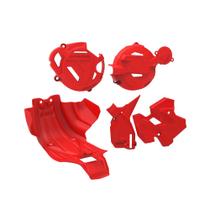 Kit Crf 250f Prot Quadro + Prot Tampa Motor + Prot Quadro