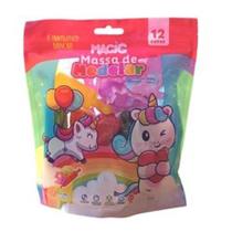 Kit Criativo de Modelagem Unicórnio Magic 12 Cores 300g