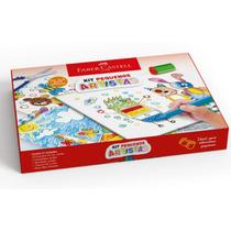 Kit criativo pequenos artistas faber castell Kit criativo pequenos artistas faber castell
