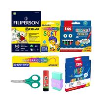 Kit Criativo Pré-Escola Essenciais - 8 Itens