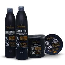 Kit Crina E Cauda Premium Fortalecedor + Pasta Modeladora (4 PRODUTOS)