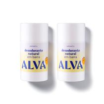 Kit Cristal Natural Alva: Dupla 2 Desodorantes em Barra 33g 12 Horas de Proteção Camomila Kit Cristal Natural Alva: Dupla 2 Desodorantes em Barra 33g 12 Horas de Proteção Camomila