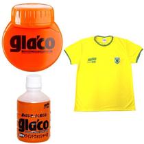 Kit Cristalização De Vidros Glaco Big, Glaco Washer E Camisa - Soft99