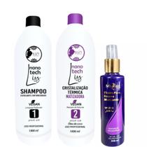 Kit Cristalização Selagem Matizadora Juzy 1l + Fluido Matizador 200ml