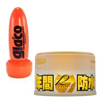 Kit cristalizador de vidros glaco 75ml cera fusso coat ligth Kit cristalizador de vidros glaco 75ml cera fusso coat ligth