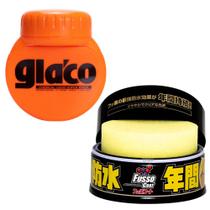 Kit cristalizador de vidros glaco big + cera fussocoat dark