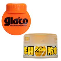 Kit cristalizador de vidros glaco big + cera fussocoat ligth