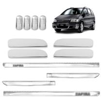 Kit Cromado Xtreme Maçaneta 4 Portas Friso Lateral Adaptável para Zafira 2002 á 2012 Estilo e Proteção