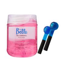 Kit Cromoterapia Esfera Azul + Gel Calmante Aloe e Vera Depil Bella