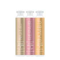 Kit Cronograma Ampolas Jacques Janine Nutrição Intensa (3 produtos)