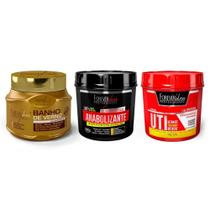 Kit Cronograma Banho de Verniz, Anaboli. e Uti Forever Liss