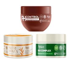 Kit Cronograma Bio Complex, Nutri Waves e PH Control Apice Kit Cronograma Bio Complex, Nutri Waves e PH Control Apice