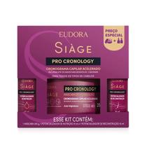 Kit Cronograma Capilar Acelerado Eudora Siàge Pro Cronology - 3 Itens