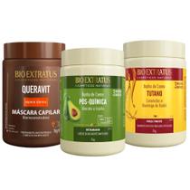 Kit Cronograma Capilar Bio Extratus Reconstrução 1Kg