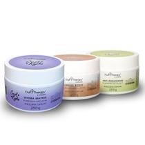 Kit Cronograma Capilar Carol Kyoko - Máscaras Cresce Resit + Anti-porosidade + Hidra Matrix